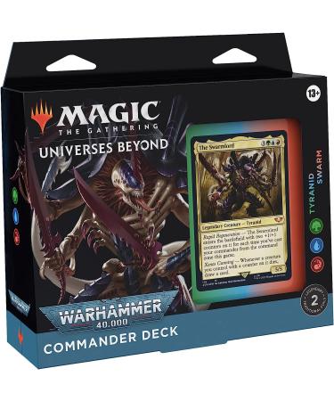 Magic The Gathering Universes Beyond Warhammer 40k Commander Deck - Tyranid Swarm - Buy Online on SooperMarket.com