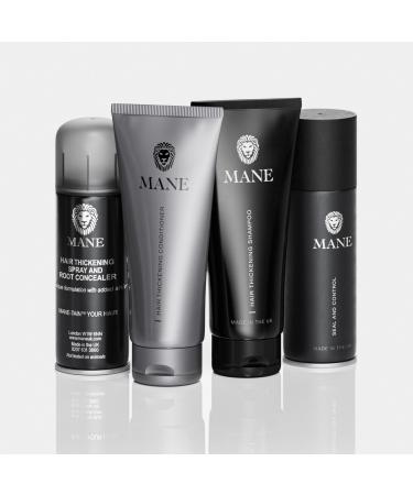 MANE Hair Thickening Spray Travel Pack (Black)