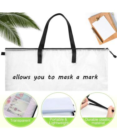 5 Pcs Art Portfolio Bag 19 x 25 Inches Posters Organizer with Zipper and Handle Art Supply Bag and 5 Pcs A4 Pencil Bags 9 x 13 Inches Art Supplies Storage Bag for Large Posters Artwork Bulletin Board - Buy Online on SooperMarket.com
