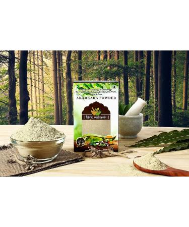 AOZA BIRJU MAHAVIR Akarkara Powder - Anacyclus Pyrethrum Pellitory Root Powder Natural 100 Gram (BMPL-520) - Buy Online on SooperMarket.com