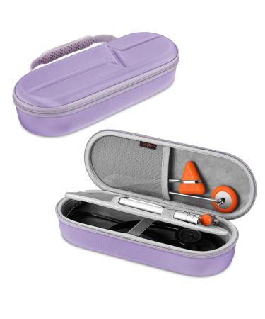Nurse Stethoscope Case, SKYREH Travel Hard Stethoscope Case for 3M Littmann Classic III, 3M Littmann Cardiology IV, MDF Acoustica Lightweight Stethoscope (Purple)