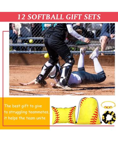 148 Pcs Softball Gifts for Girls - Party Favors Set with Drawstring Backpack, Cosmetic Bag, Scrunchies, Hair Bracelets, Stickers - Perfect for Softball Birthday Decorations - Buy Online on SooperMarket.com