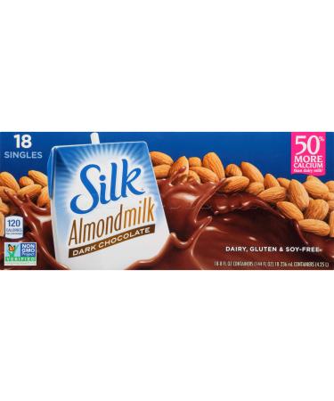 Silk Organic Original Almond Milk 8 fl OZ (pack of 18)