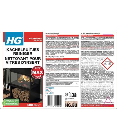 HG Nettoyant pour vitres d'insert 500 ml - Buy Online on SooperMarket.com