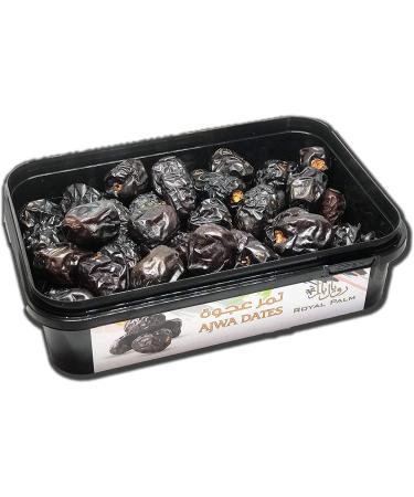 Al Madina Ajwa Dates - Premium Quality 16 oz (1 lb) - 454 g | Buy Online - Buy Online on SooperMarket.com