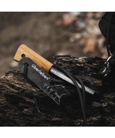 Uberleben Zunden Fire Starter - Handcrafted Wood Handle - 12 000-20 000 Strikes - Survival Igniter with Multi-Tool Striker - Buy Online on SooperMarket.com