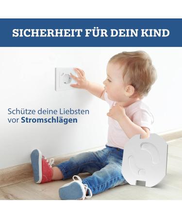 Tiny Guard Child Locking Sockets - 20 Piece Set | Safe Socket Protection for Babies & Toddlers - Secure Your Home Environment - Buy Online on SooperMarket.com