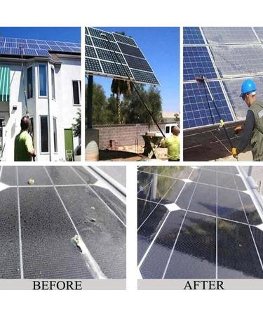 Telesbrush/Window Cleaning Brush/Window Cleaning Pole/Extendable Conservatory Roof Cleaner/Photovoltaic Panel Cleaning/12Ft/3.6M 55cm Brush Head 11M/36FT - Buy Online on SooperMarket.com
