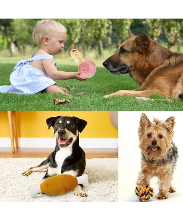 19-Piece Dog Toy Set - Durable Cornitoo Rope Balls & Chew Toys for Small Medium & Large Dogs - Interactive & Tooth Training - Buy Online on SooperMarket.com