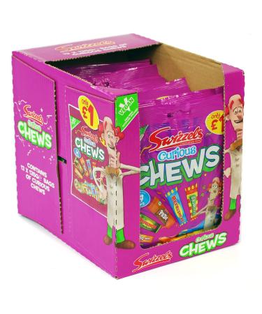 12X135G Swizzels Curious Chews - An Exciting Selection of Chewy and Delicious Candy Treats