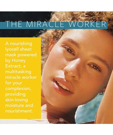 Lapcos Honey Nourishing Daily Skin Beauty Mask (5 Sheets) - 0.91 fl oz Each for Hydrated Skin - Buy Online on SooperMarket.com