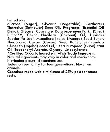 SheaMoisture Illuminating Coconut and Hibiscus Body Scrub 12 oz - Cruelty-Free Skin Care - Buy Online on SooperMarket.com