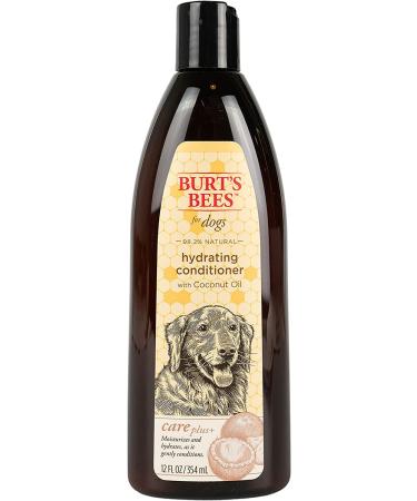 Burt's Bees Care Plus+ Hydrating Conditioner for Dogs with Coconut Oil 12 fl oz (354 ml)