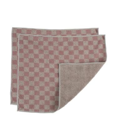 Casabella Microfiber 12" x 14" Cleaning Cloths, Two-Tone (Pack of 2), 1 EA, Grey Stainless Steel, 2 Count