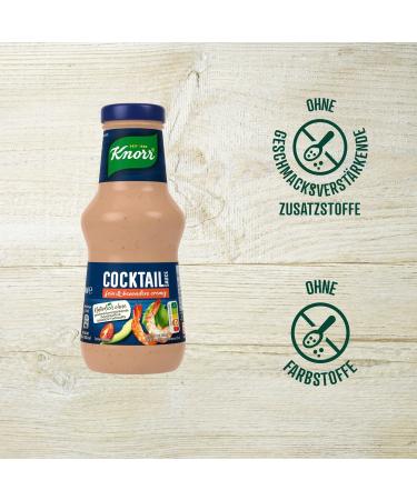 Buy Knorr Cocktail Sauce - Creamy Grill Sauce No Additives or Dyes 6x250ml | International Shipping - Buy Online on SooperMarket.com
