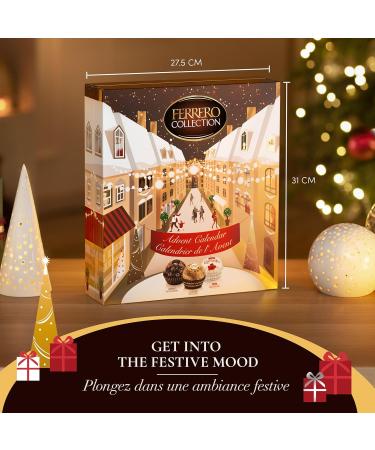 FERRERO COLLECTION Christmas Advent Calendar Fine Assorted Chocolate and Coconut Confections 259g - Buy Online on SooperMarket.com
