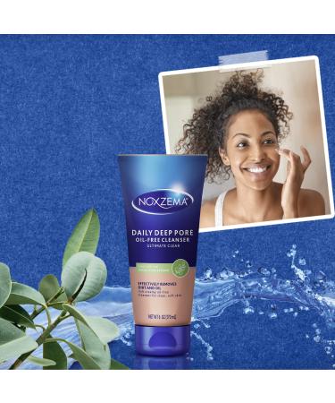Noxzema Ultimate Clear Daily Deep Pore Oil-Free Cleanser - 6 Oz Ea (Pack of 2) - Buy Online on SooperMarket.com