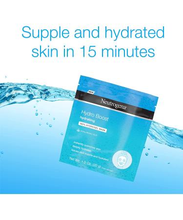 Neutrogena Hydro Boost Hydrating Beauty Mask - Single Use 1 oz (30g) | Intense Moisture & Refreshing Hydration - Buy Online on SooperMarket.com