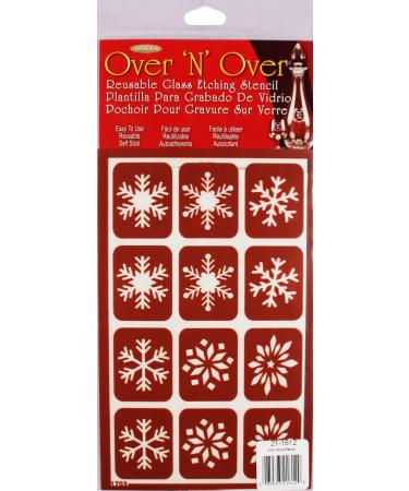 Armour Products Over N Over Reusable Stencils, 5 x 8 Sheet, Multi-Colour 5 x 8" sheet