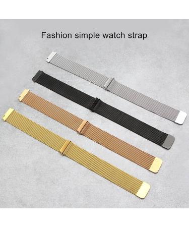 Skin-Friendly Fashionable Soft Watch Strap for Men | Rose Gold Business Style - International Shipping Available - Buy Online on SooperMarket.com