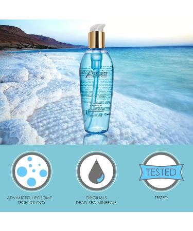 Premier Dead Sea Skin Toner for Normal to Dry Skin - pH 5.5 Balancing, Alcohol-Free with Witch Hazel and Minerals - 8.5fl.oz - Buy Online on SooperMarket.com