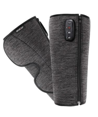 CINCOM Rechargeable Leg Massager for Circulation, Wireless Air Leg Compression Massager, Calf Massager for Leg Pain Relief,Circulation, and Muscles Relaxation (1 Pair)