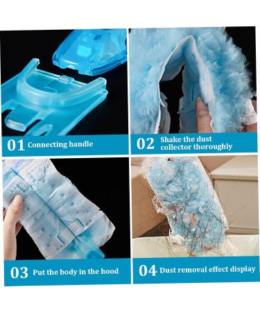 8PCS Duster Refill Microfibre Dusters Refills Electrostatic Adsorption Dusting Tools with 1 Handle Duster Disposable Replacement Dusters for Cleaning Home Office Furniture. - Buy Online on SooperMarket.com