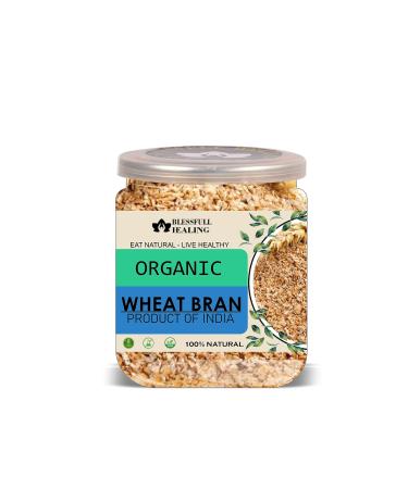 Blessfull Healing Organice Wheat BRAN for Breakfast 1 lb (453 Gram)