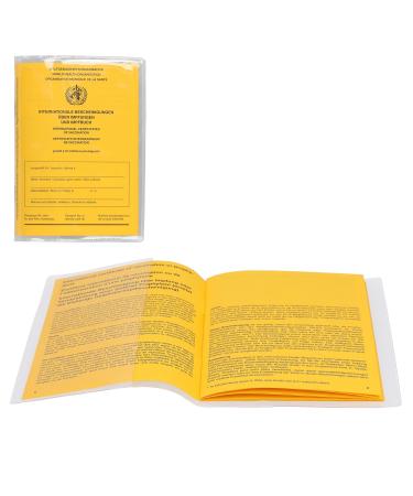 Mumbi 2x vaccination pass Cappaper Pass cover for vaccination ID protection Bag vaccination ID covers Transparent (for all vaccination cards from 2015) Vaccination ID Clear
