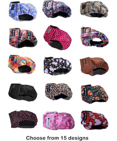 Glenndarcy Female Dog Diapers - Waterproof Fabric Small Size (Busy Bee) | Shop Best Pet Solutions Online - Buy Online on SooperMarket.com
