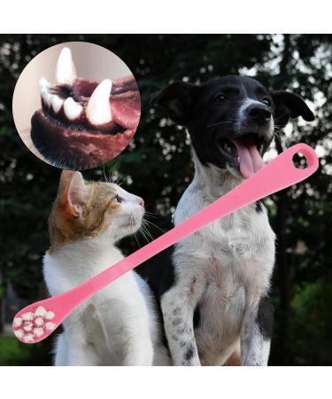 AWHAO Pet Dental Care for Dogs and Cats - Complete Oral Hygiene Set for Fresh Breath and Clean Teeth Pink - Buy Online on SooperMarket.com