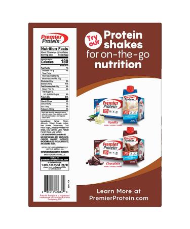 Premier Protein Chocolate Almond Cereal - High Protein Breakfast or Snack with Real Almonds - 30 oz - Buy Online on SooperMarket.com
