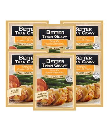 Better Than Gravy Gravy Mix Chicken 1.0 OZ (Pack of 6)