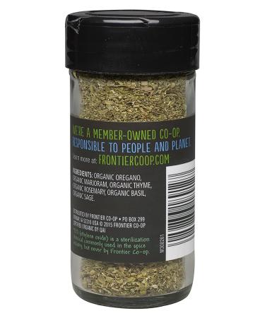 Buy Frontier Organic Italian Seasoning with Mediterranean Oregano - 0.64 oz (18 g) - Buy Online on SooperMarket.com