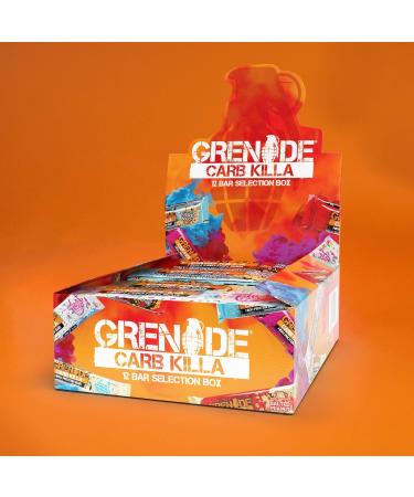 Grenade Carb Killa Selection Box High Protein and Low Carb Bar 12 x 60 g - Buy Online on SooperMarket.com