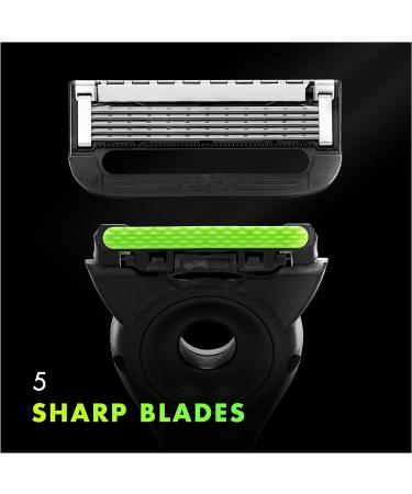 Gillette Labs Heated Razor Blades with Exfoliating Bar - 8 Refills (Pack of 1) - Buy Online on SooperMarket.com