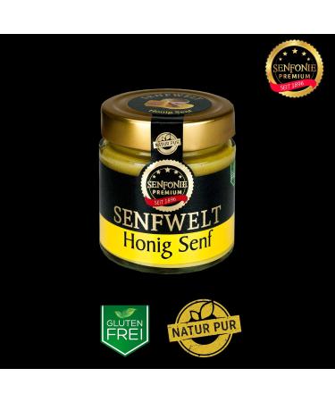 Altenburger Original Senfonie Premium Honey Mustard 180ml - Medium-Hot 25% Honey Gluten-Free | Buy Internationally - Buy Online on SooperMarket.com