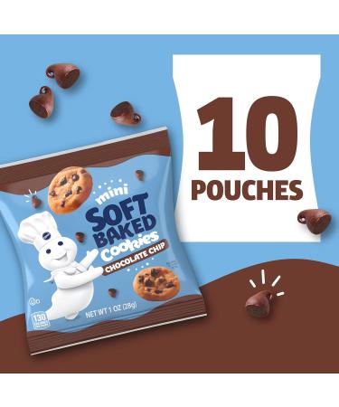 Pillsbury Chocolate Chip Mini Soft Baked Cookies - 10 Count - Buy Online on SooperMarket.com