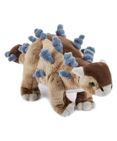 Zappi Co Ultra Soft Ankylosaurus Dinosaur Plush Toy (32cm Depth) - Safari Collection Perfect for Kids Realistic Lifelike