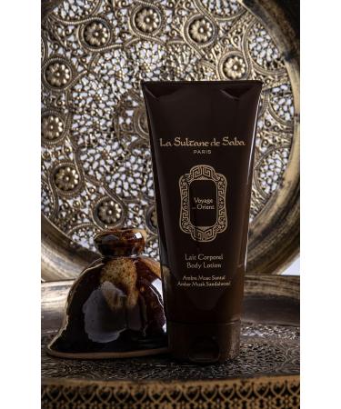 La Sultane de Saba Sandalwood Amber Musk Body Lotion 200ml - Road to the East - Buy Online on SooperMarket.com