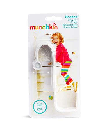 Munchkin Hooked Potty Ring Grey - 1 Count | Easy-to-Attach Toilet Training Seat - Buy Online on SooperMarket.com