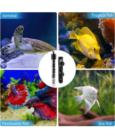 50W Adjustable Aquarium Heater with Suction Cups | LWMTT Temperature Control for Fish Tanks (20-34 ) - Buy Online on SooperMarket.com