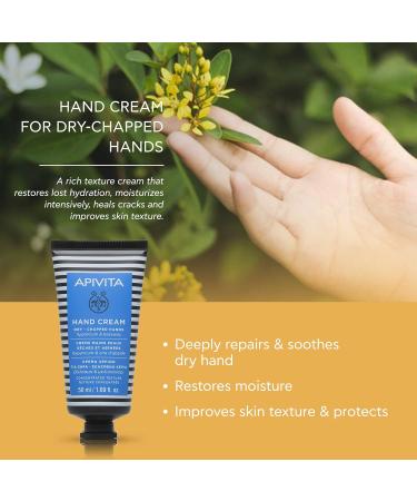 Apivita HAND CREAM FOR DRY CRAPTED HANDS with lavender - Buy Online on SooperMarket.com