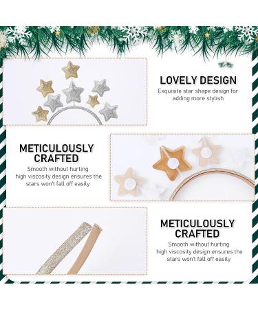 WLLHYF Glitter Star Headband - Birthday Hair Accessories for Women, Kids & Adults (1pcs-Gold) - Buy Online on SooperMarket.com
