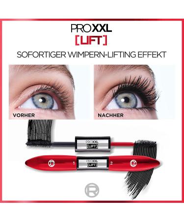 L'Or al Paris ProXXL Lift Mascara - 2-Step Eyelash Lifting Effect Black 12ml | International Shipping - Buy Online on SooperMarket.com