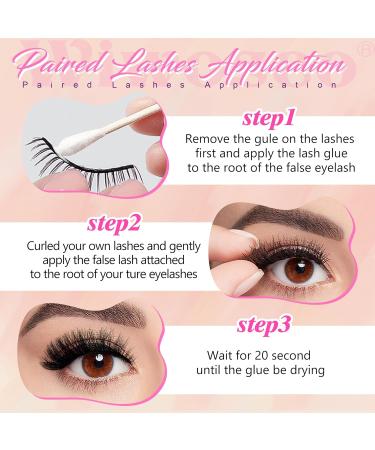Super Strong Hold Lash Glue - Waterproof Black Eyelash Adhesive for Strip & Cluster Lashes | Fast Drying 5ml - Wiwoseo - Buy Online on SooperMarket.com