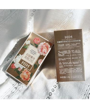 Crystal Flower PH Color Changing Lip Balm | Luxury Mood Lipstick & Nourishing Gloss - Long Lasting Jelly Flower Formula - Buy Online on SooperMarket.com