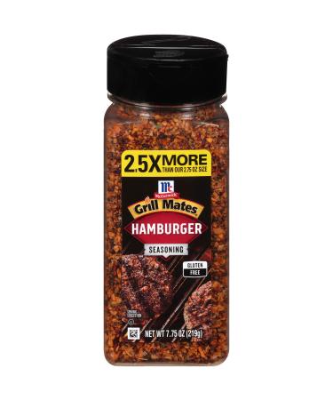 McCormick Grill Mates Hamburger Seasoning, 7.75 oz 7.75 Ounce (Pack of 1)
