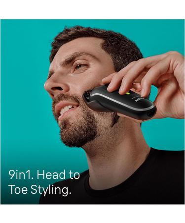 Braun All-In-One Beard Care Bodygroomer Set Beard Trimmer Trimmer/Hair Clipper Men Hair Clippers Waterproof Rechargeable 100 Min. Wireless Run Time Gift Man MGK5410 Black / Grey MGK5410 - Buy Online on SooperMarket.com