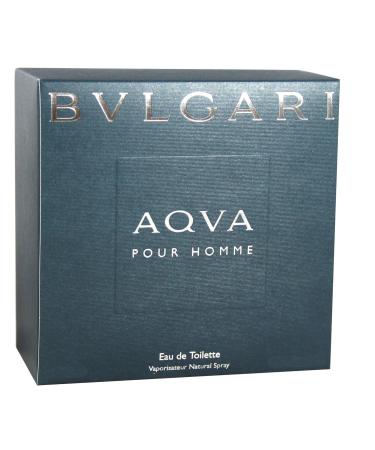 Aqua Pour Homme By BVLGARI FOR MEN 1.7 oz Eau De Toilette Spray Fresh 1.7 Ounce - Buy Online on SooperMarket.com